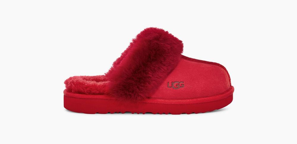 Ugg Slippers Canada - Ugg Kids' Cozy Ii Red